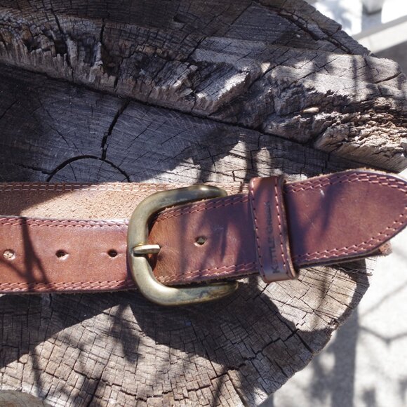 Kids Brown Leather Kettle Creek Belt - Picture 7 of 8